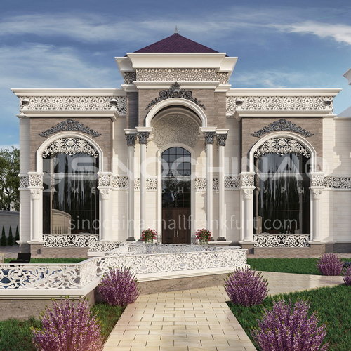 Exterior Design - Classical European Villa     ECS1036